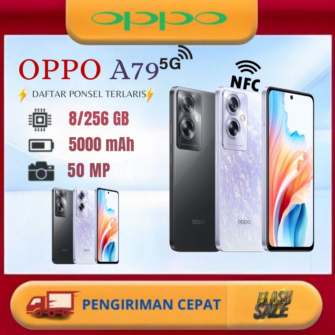 Oppo A79 5g 8Gb 256Gb 50Mp Camera Full Set 12 Month Warranty Harga  1,508,000 Ringgit*Penghantaran Percuma