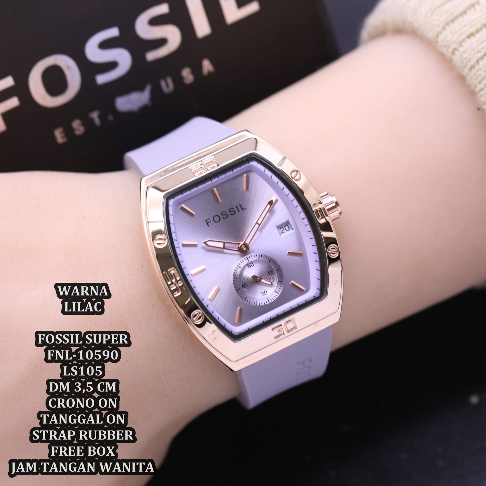 Jam tangan cheap fossil connect hp