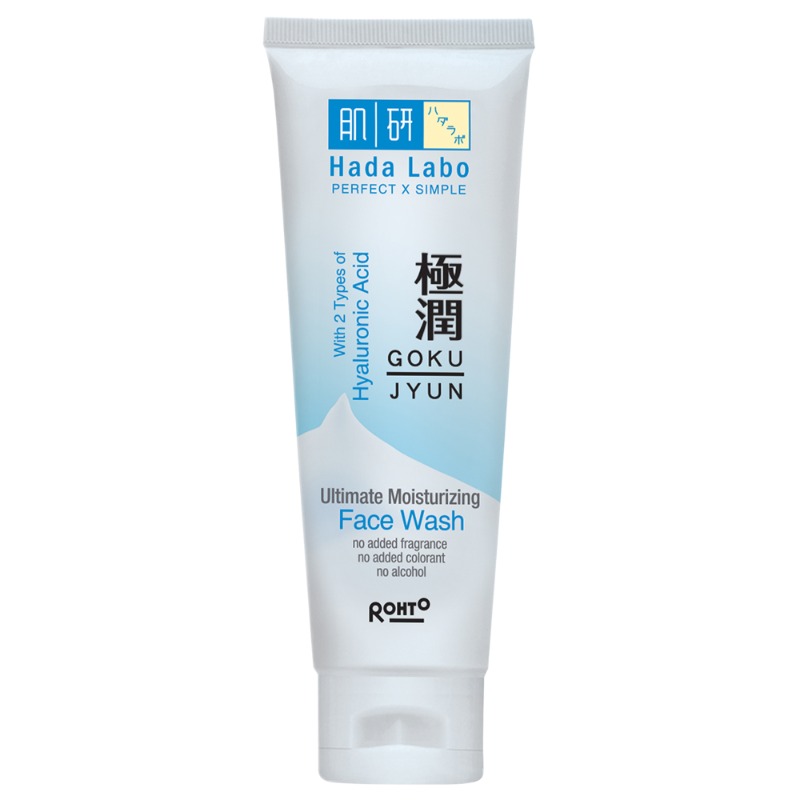 Rohto Mentholatum Hada Labo Gokujyun Super Hyaluronic Face Wash (Japan Version) 100g lupon.gov.ph