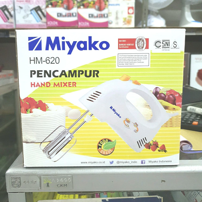 Mixer hand Miyako HM-620 / HM620 Harga 202,000 rupiah*Gratis Ongkir