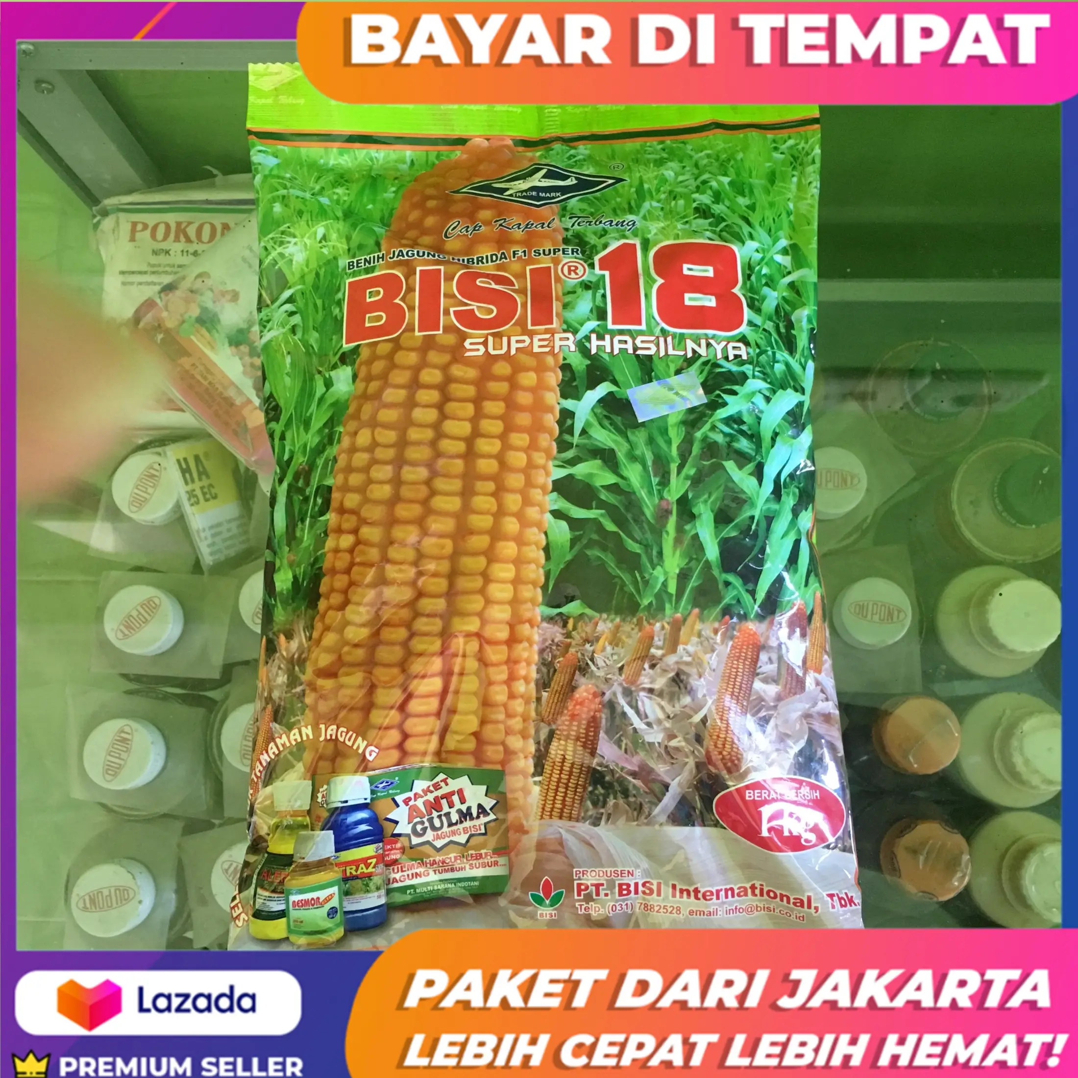 Benih Jagung Hibrida Bisi 18 Isi 1kg Jagung Bisi18 Bibit Jagung Bisi 18 Lazada Indonesia Benih Jagung Hibrida Bisi 18 Isi 1kg Jagung Bisi18 Bibit Jagung Bisi 18 Lazada Indonesia