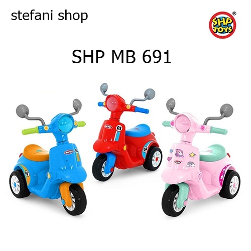 shp mb 691 vespa anak classic musik - Merek No Brandt Harga 169,950 rupiah*Gratis Ongkir