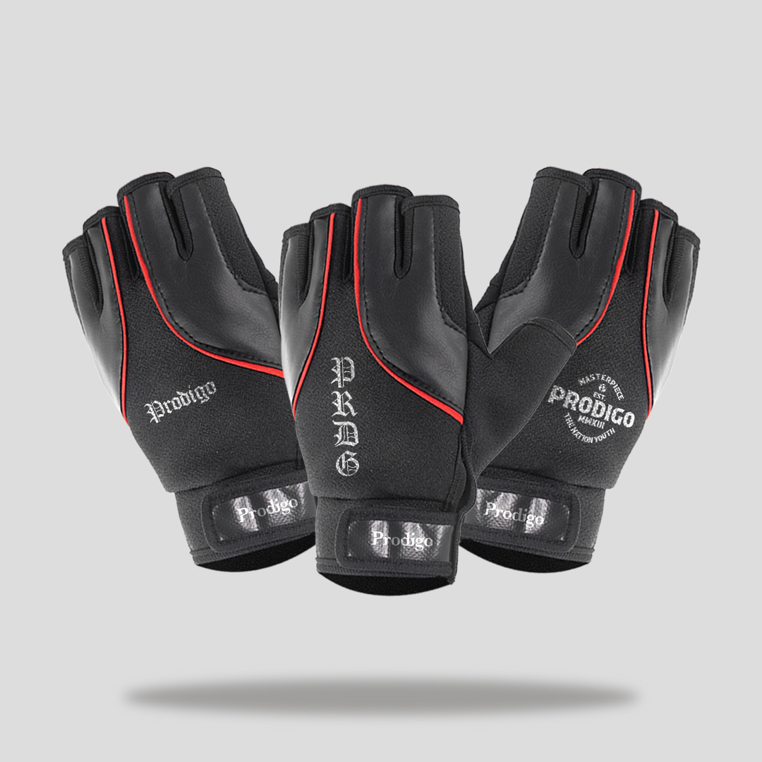 Prodigo * Sarung Tangan Kendal I Sarung Tangan Pria Wanita I Sarung Tangan Motor Half Finger Harga 34,999 rupiah*Gratis Ongkir