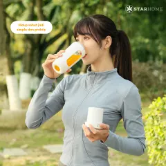 StarHome Z02 Blender Mini Portable Juicer Mini Kapasitas 300 ml Gelas Tritan Portable Blender Buah Fruit Cup