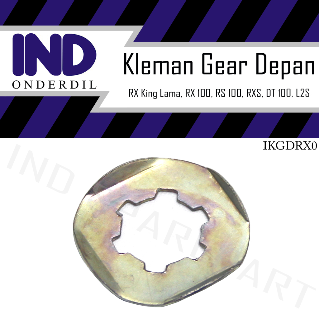 Kleman-Klem Gear-Gigi Depan RX King Lama & RX 100 & RS 100 & DT 100 & L2S Harga 2,390 rupiah*Gratis Ongkir
