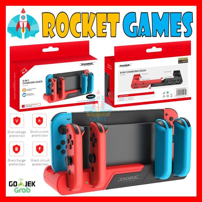 DOBE CHARGING DOCK WITH GAME CARD SLOT NINTENDO SWITCH TNS-0122 - FLYHIGHSTORE Giá 174,000 Đồng*Miễn phí vận chuyển