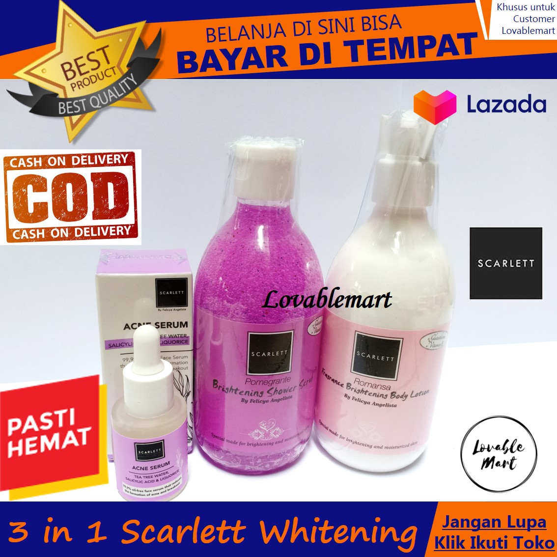 serum brightening scarlett whitening