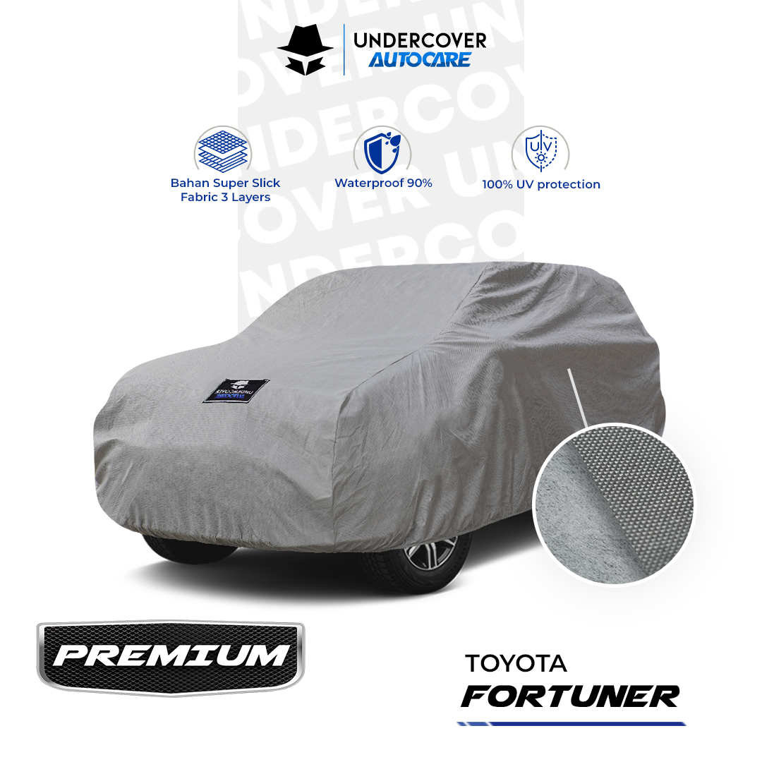 Cover Mobil Toyota Fortuner Premium - Undercover Autocare Harga 806,000 rupiah*Gratis Ongkir