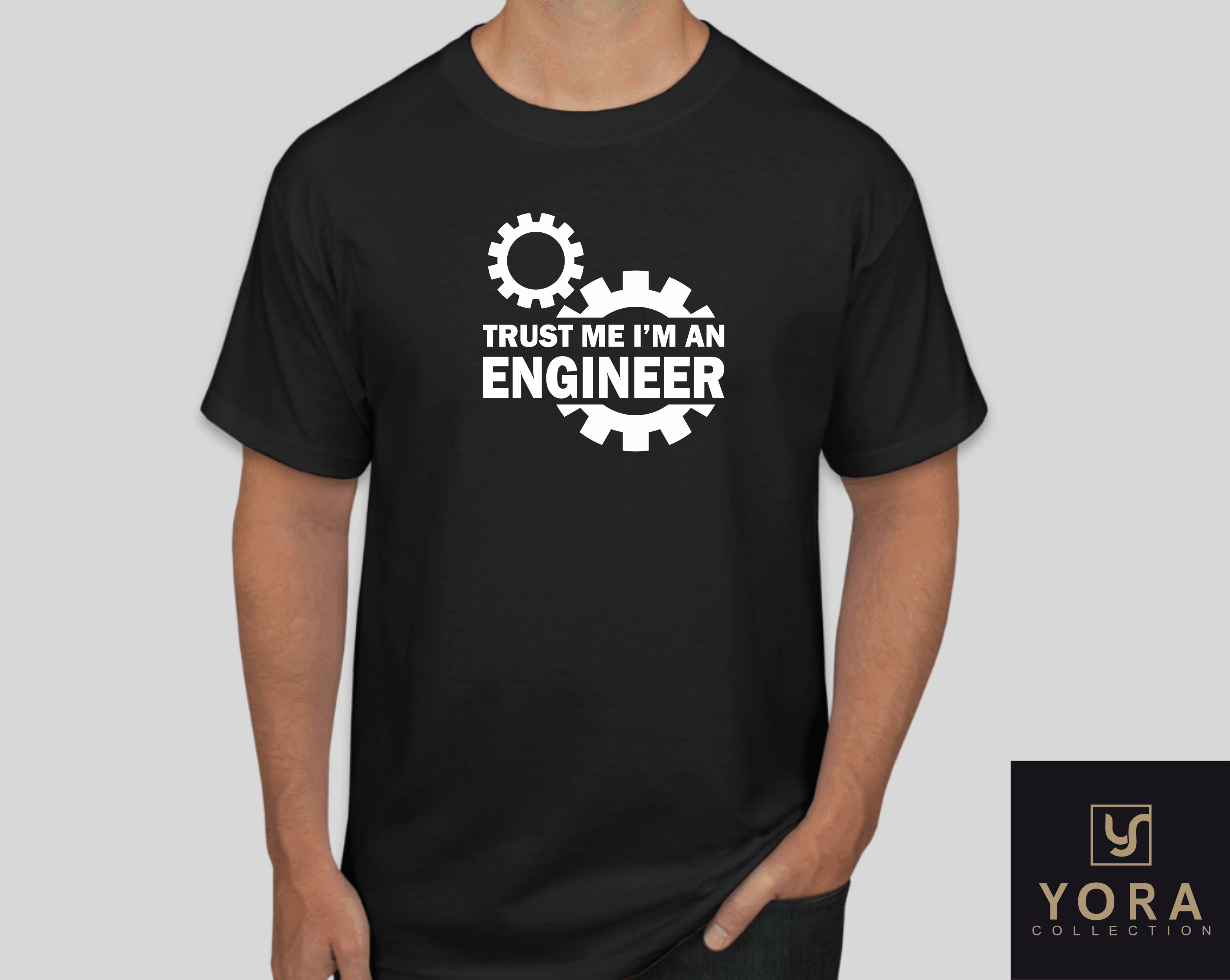 T-SHIRT KAOS DISTRO CASUAL TRUST ME I'M 