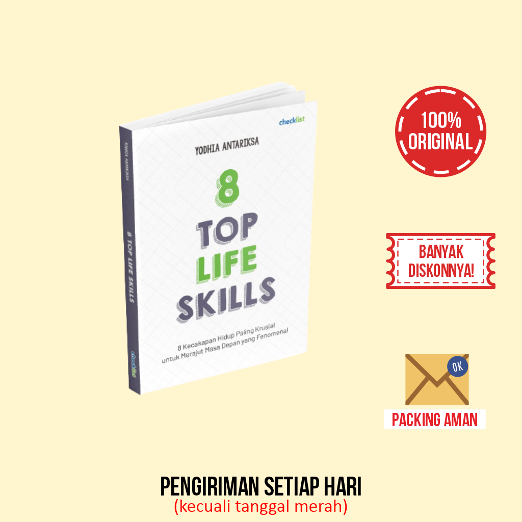 Buku Motivasi 8 Top Life Skills