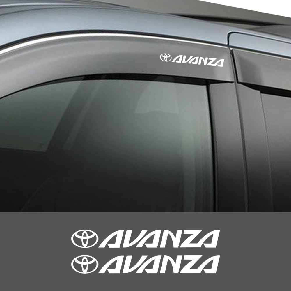 Stiker Talang Air Mobil Toyota Avanza - Car Visor Decal Sticker Harga 10,000 rupiah*Gratis Ongkir