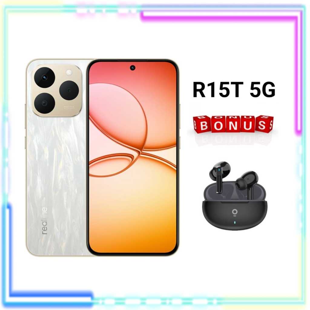 Realme 15t 5g 8/128 & 8/256 New Official Warranty Giá 3,349,000 Đồng*Miễn phí vận chuyển