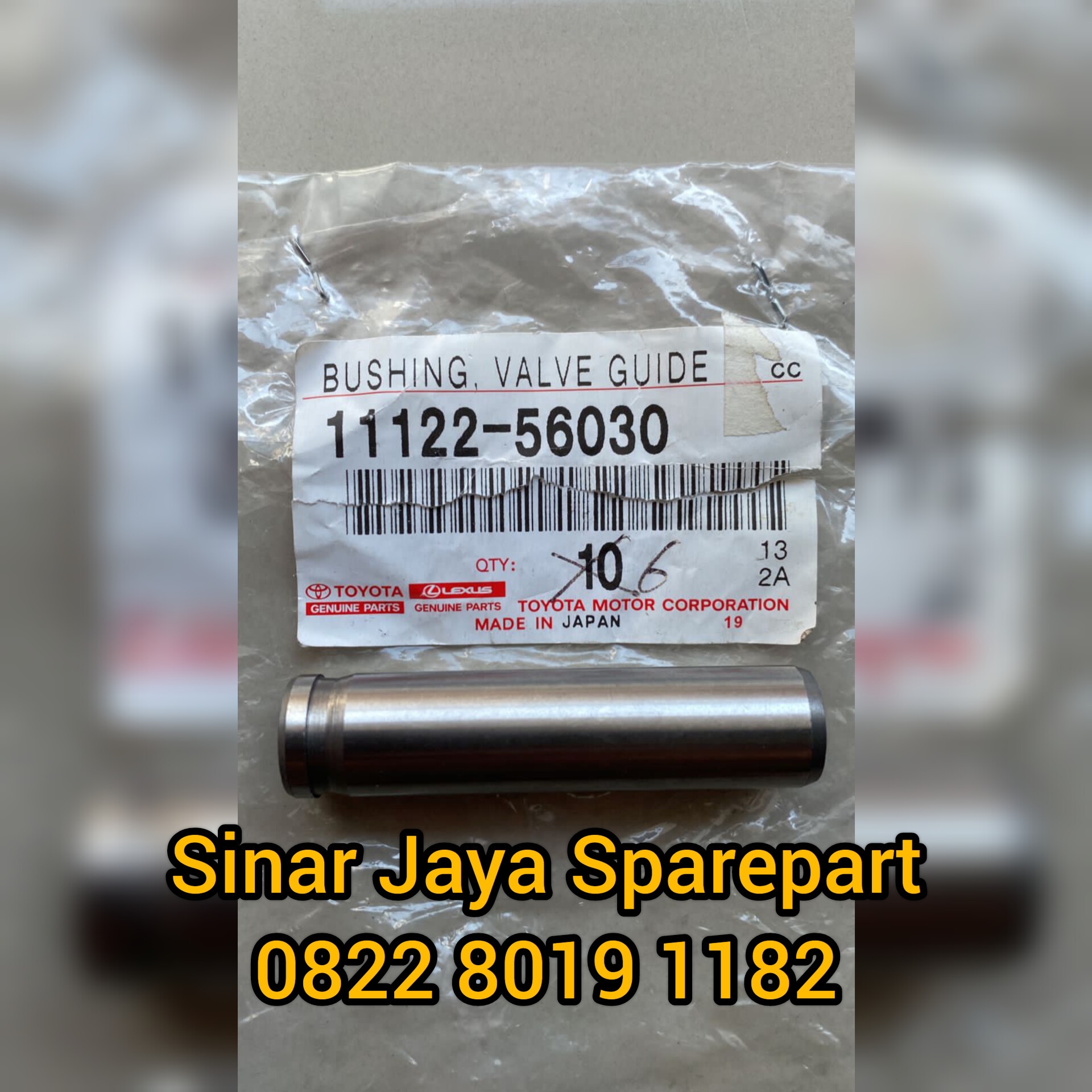Bos Klep / Bush Klep In & Ex Toyota Dyna 14B 115PS 115ET 115ST Original 11122-56030 Harga 165,000 rupiah*Gratis Ongkir