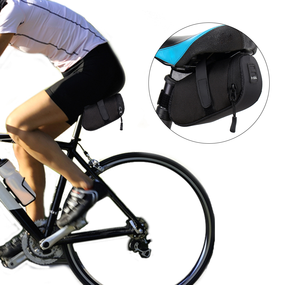 Outdoor Bike Bicycle Cycling Saddle Bag Tail Rear Pouch Seat Storage,Waterproof