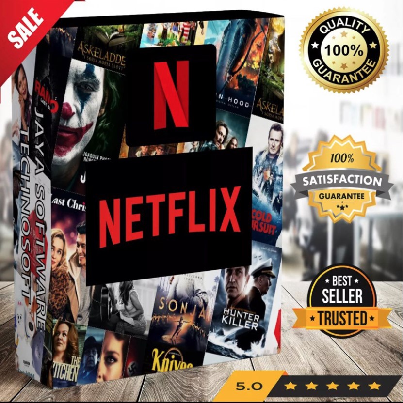 Netflix Premium Happyflix Ultra Hd 4K Full Guarantee Harga  22,850 rupiah*Gratis Ongkir
