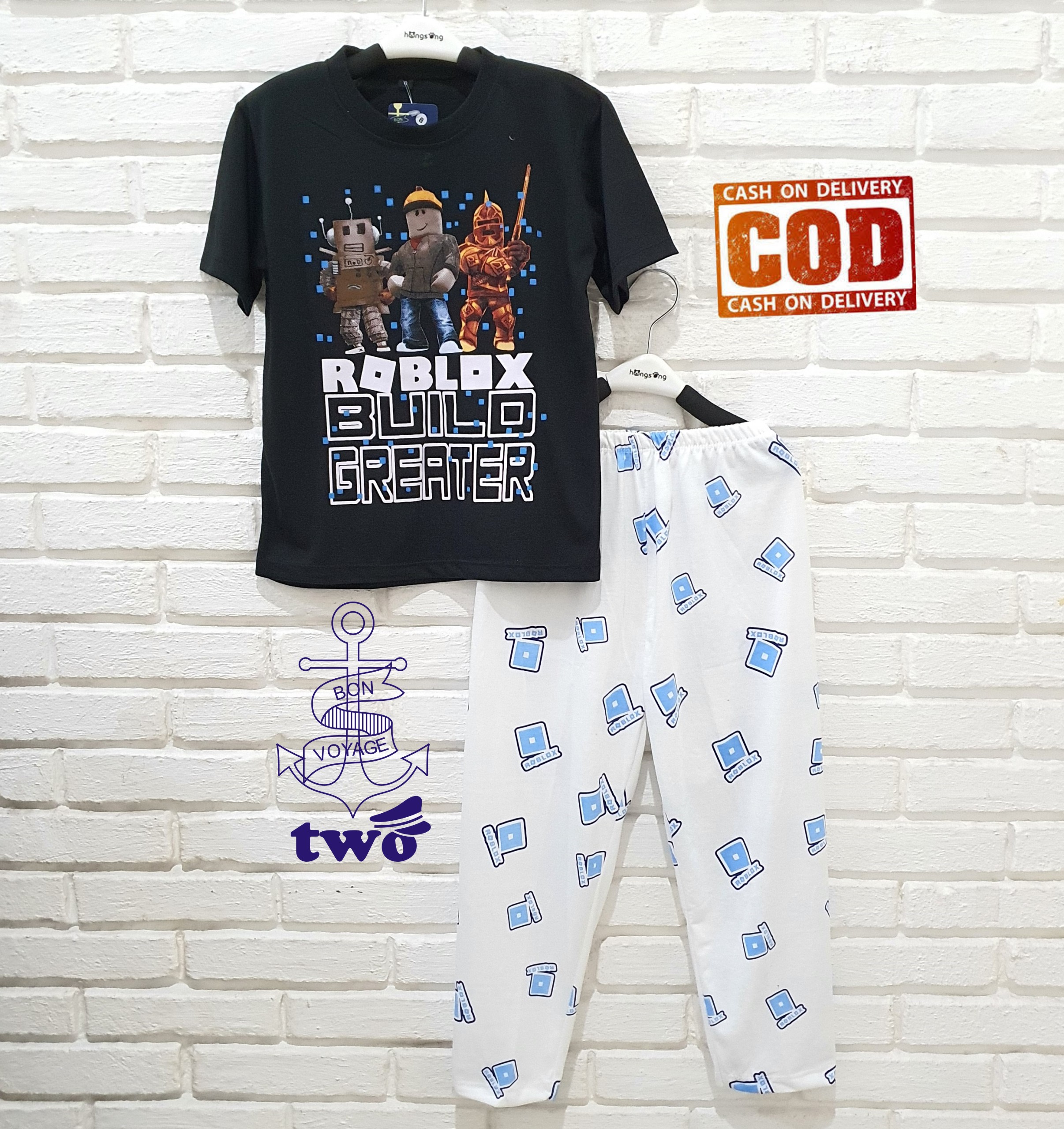 SETELAN BAJU ROBLOX UMUR 2-12 THN