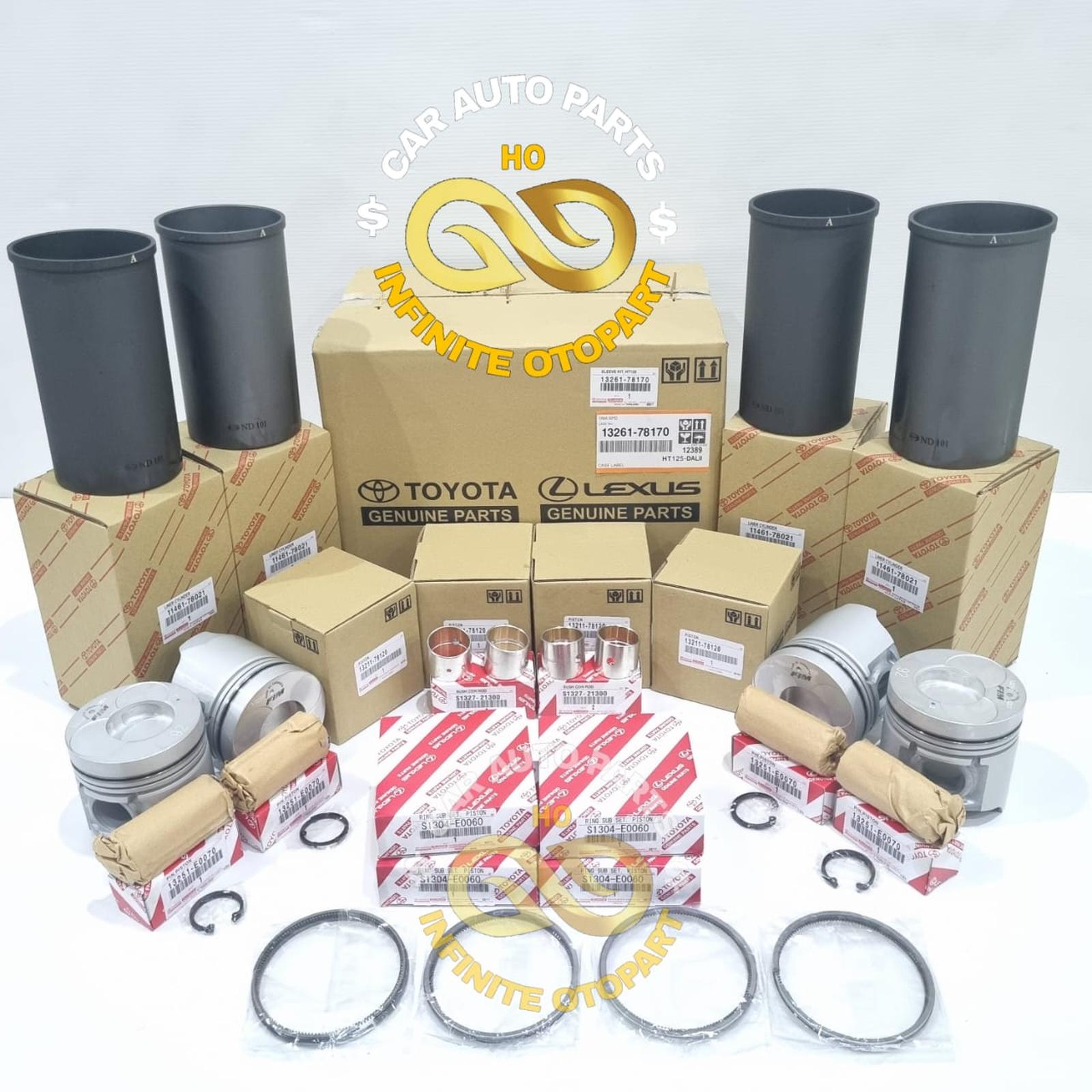 Liner Kit Dyna Ht125 Rino Furing Vuring Boring Foring Complete 13261-78170 Toy Gs Harga 4,500,000 rupiah*Gratis Ongkir