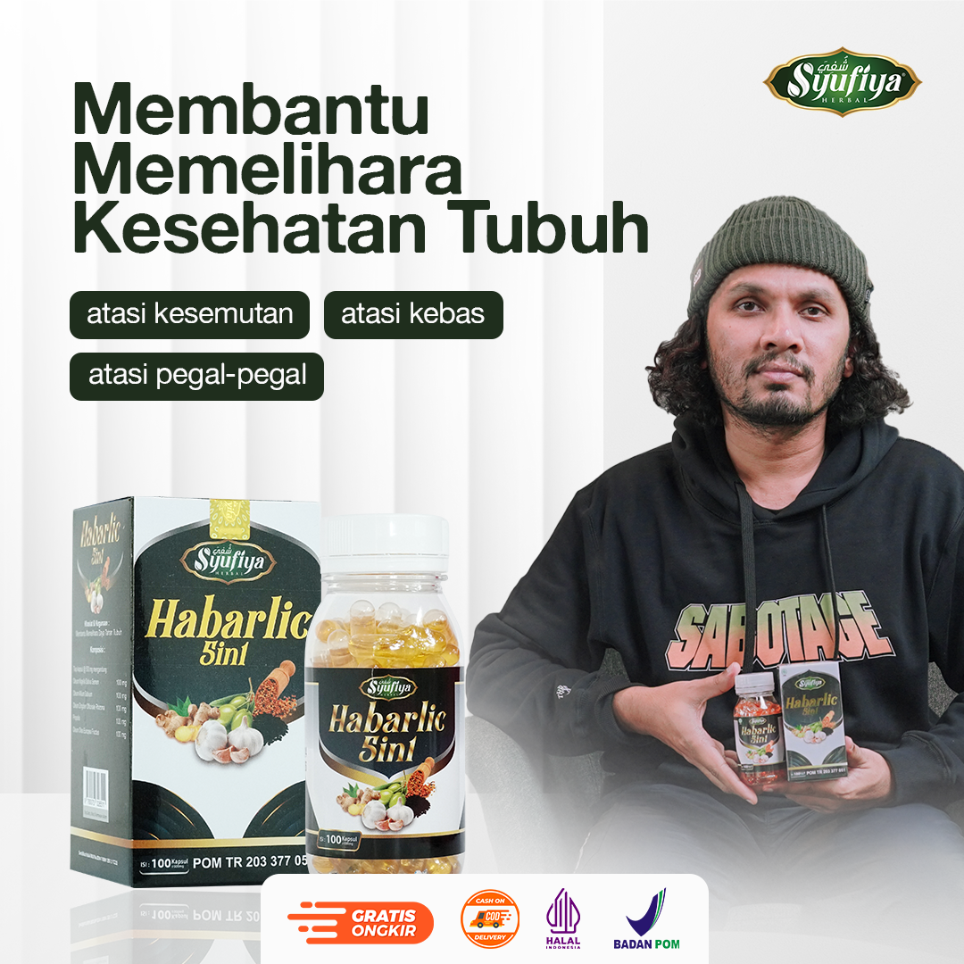 Habarlic Black Seed Capsules / Helps Relieve Symptoms of Cholesterol and Uric Acid