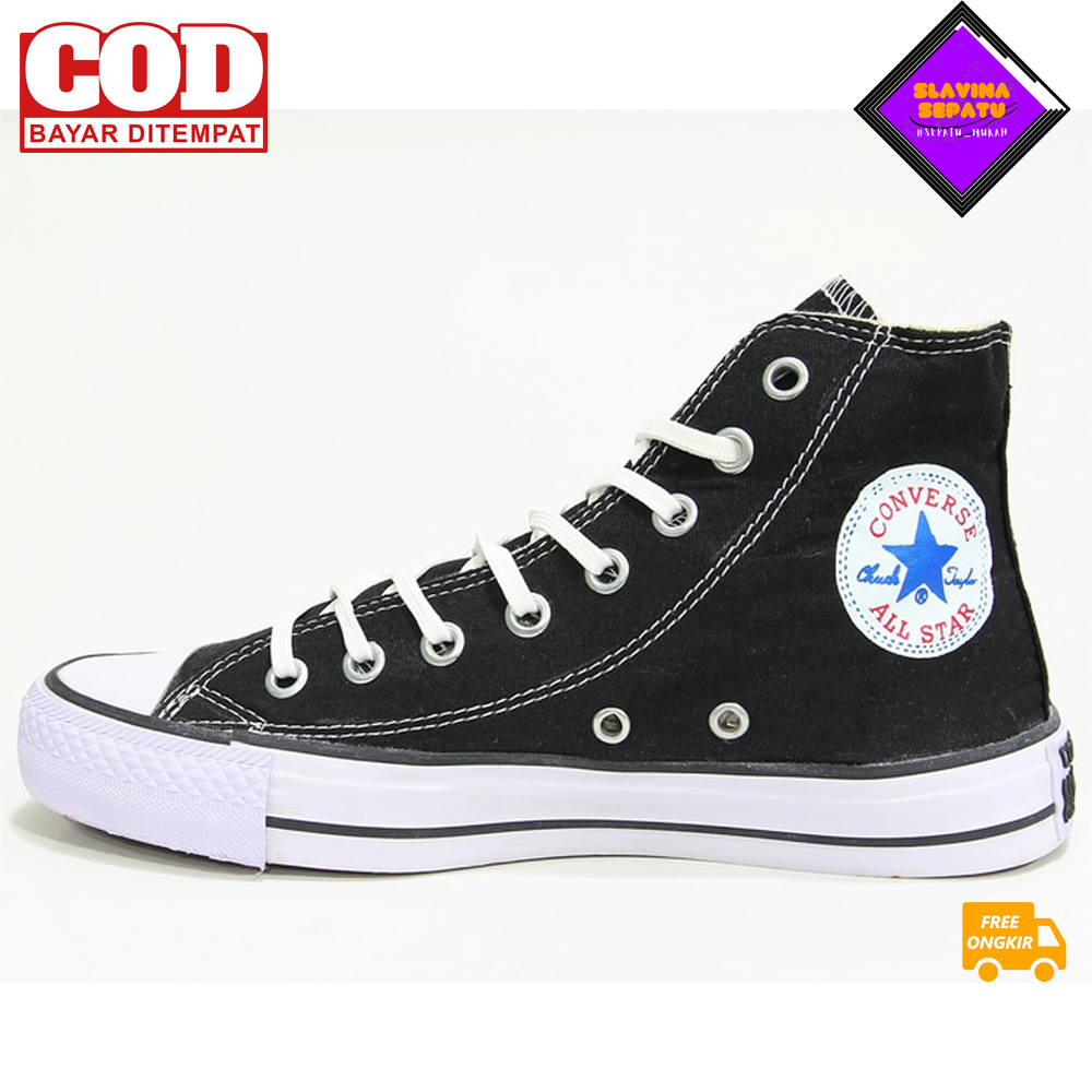 (BISA COD) SEPATU CONVERSE_69 ALLSTAR TINGGI BOOT HITAM PUTIH SNEAKERS @SLAVINA_STORE (BISA COD) SEPATU CONVERSE_69 ALLSTAR TINGGI BOOT HITAM PUTIH SNEAKERS @SLAVINA_STORE