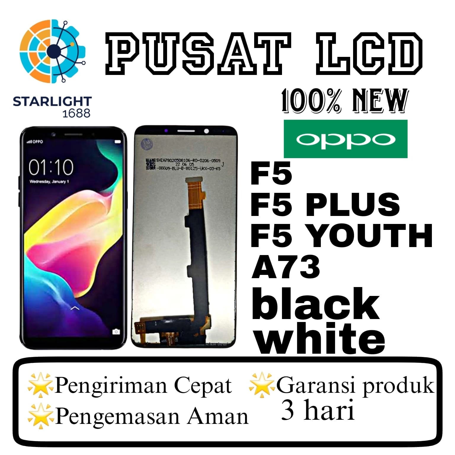 tc lcd oppo f5