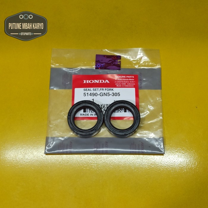 Seal Shock Sil Sok Depan Honda Beat Fi Pop Esp Vario 125 Scoopy GN5 Harga 7,372 rupiah*Gratis Ongkir