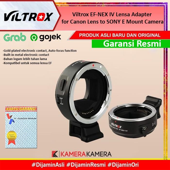 VILTROX EF-NEX IV LENSA ADAPTER FOR CANON LENS TO SONY E MOUNT