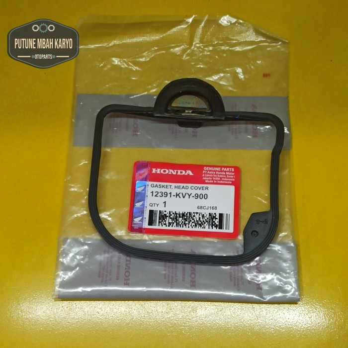 Gasket Head Cover / Karet Head Honda Beat Scoopy Spacy KVY Harga 8,898 rupiah*Gratis Ongkir