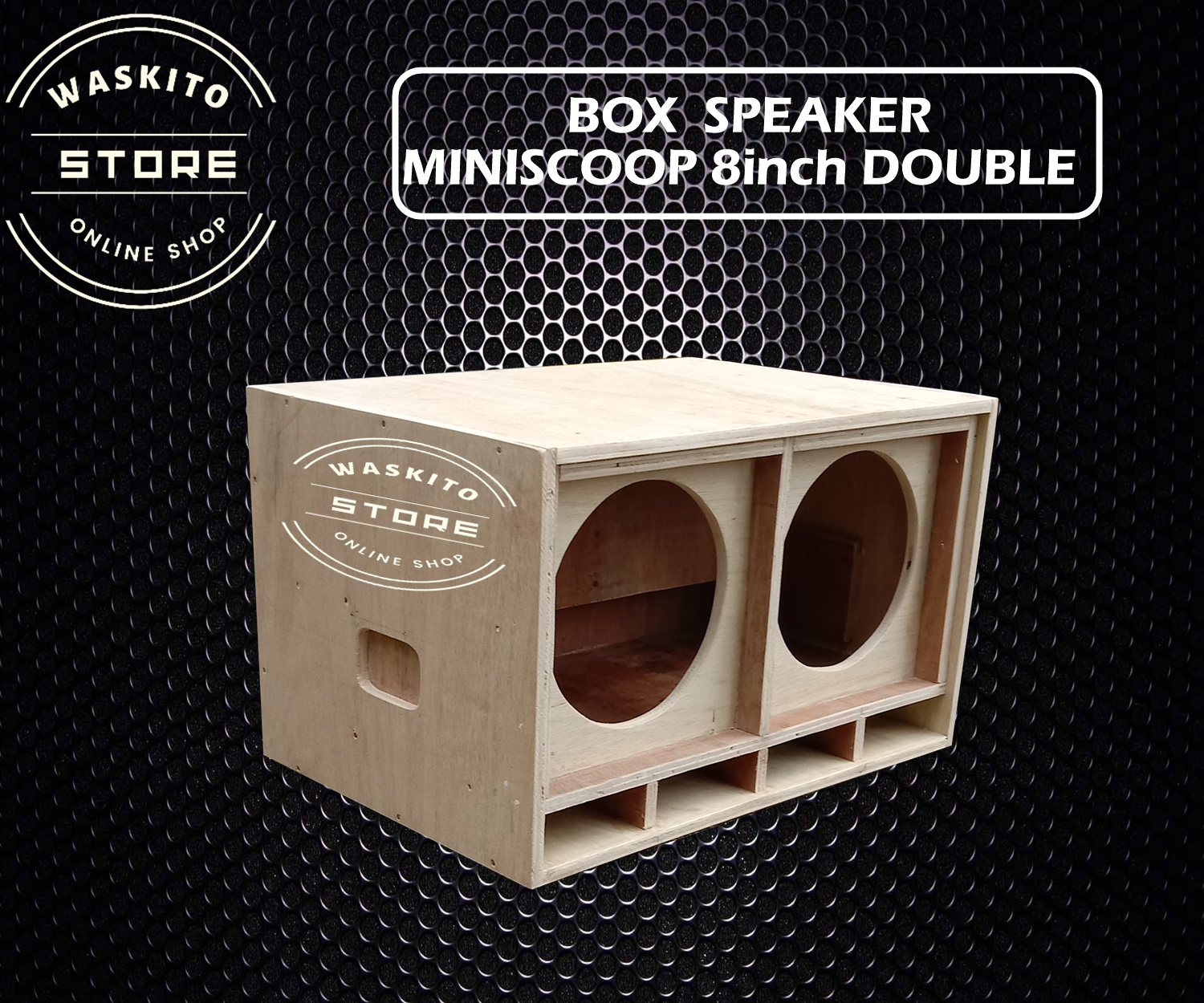 box mini scoop 15 inch double