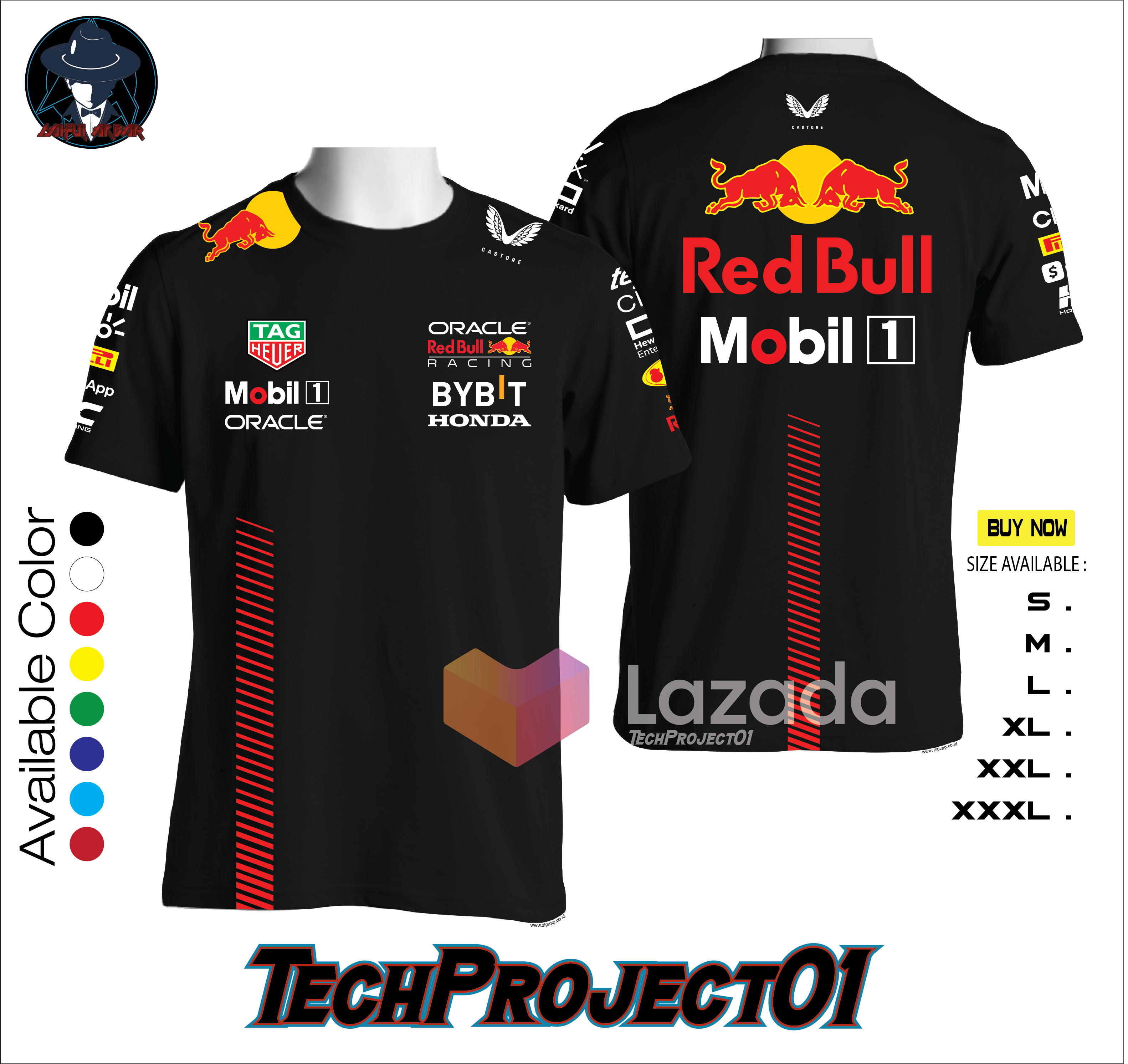 Tshirt Kaos Aruba iT Racing Team Ducati WSBK 2023 Best Quality