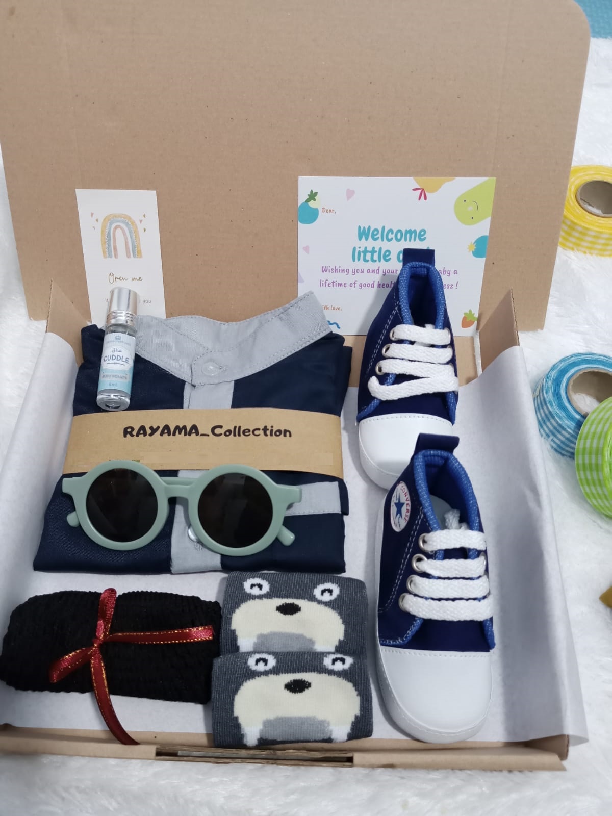 Hampers Bayi Muslim Set kado hadiah Cowok