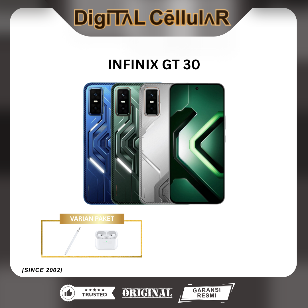 Infinix Gt 30 8/256Gb Official Warranty Harga  3,175,000 Ringgit*Penghantaran Percuma