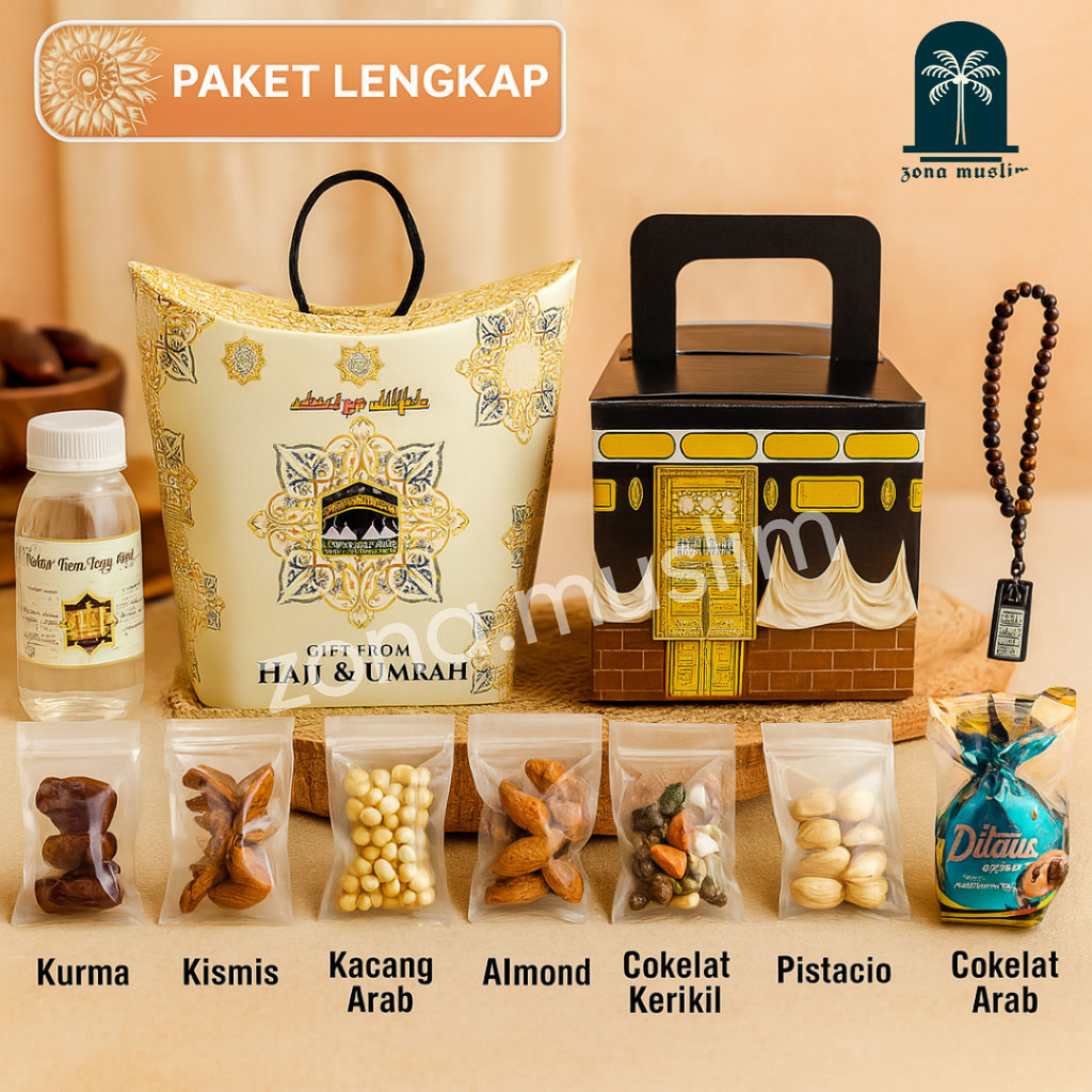 Paket Lengkap Oleh Oleh Haji DAN Umroh Harga Ekonomis Komplit / Hampers Makanan / Makanan Instan