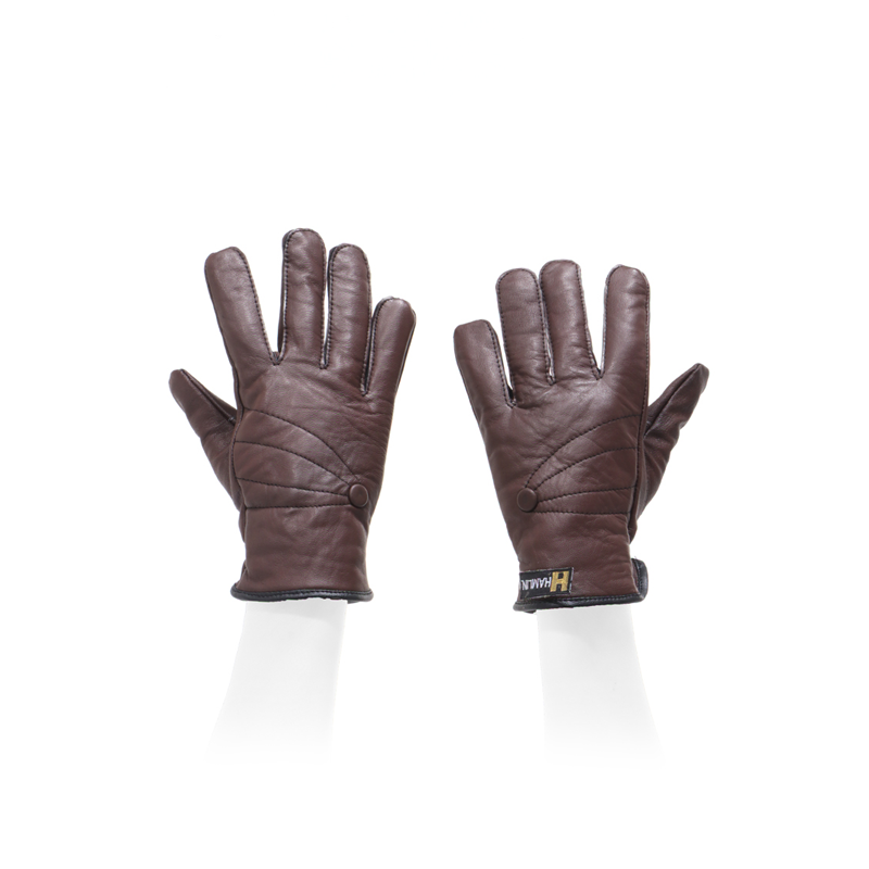Hamlin Uberia Motorcycle Gloves Full Finger Wanita Casual Comfortable Material Leather ORIGINAL - Brown Harga 999,000 rupiah*Gratis Ongkir