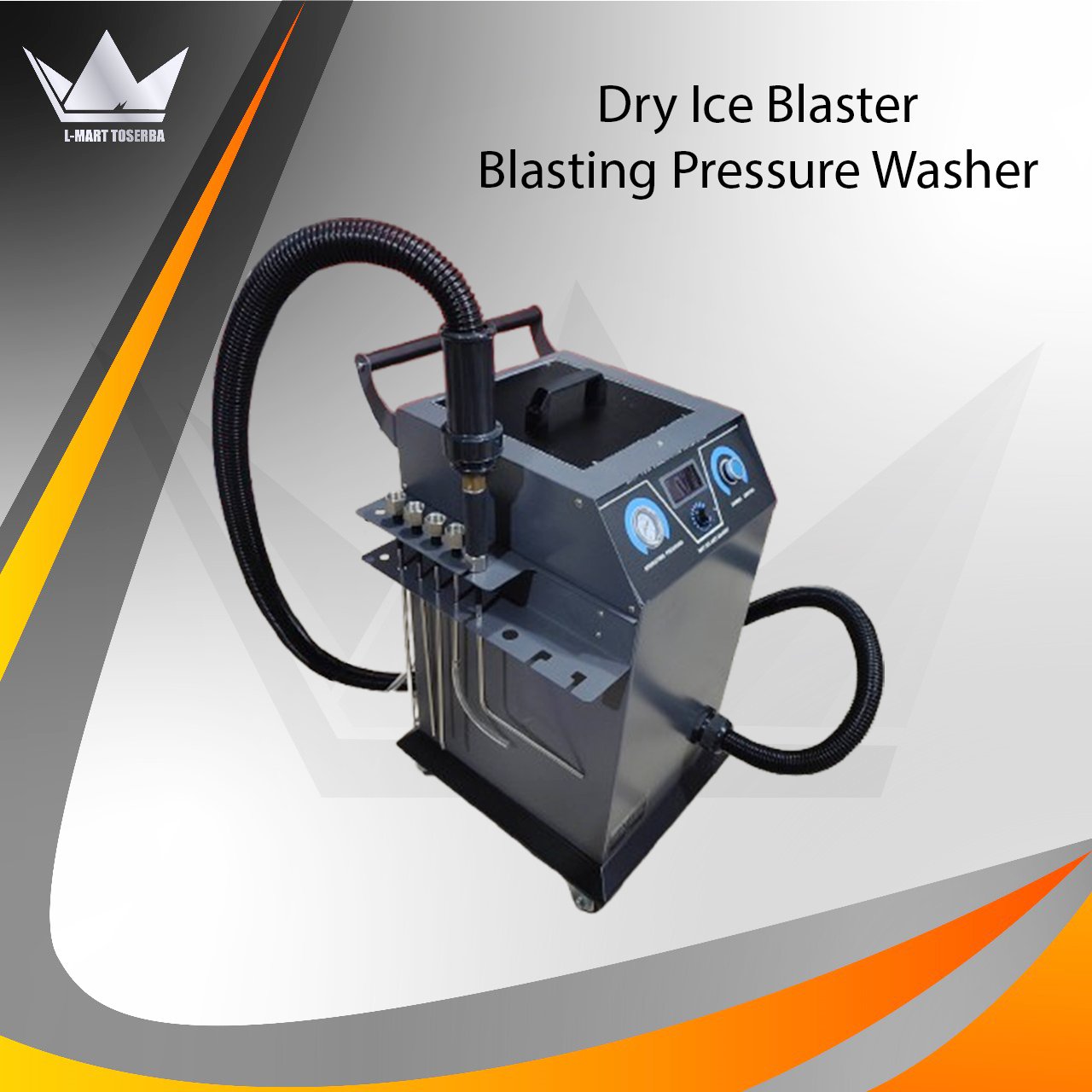 Dry Ice Blaster Machine / Dry Ice Blasting pressure washer Mesin Deposisi Pembersihan Karbon Mobil Otomotif Harga  29,325,000 Ringgit*Penghantaran Percuma