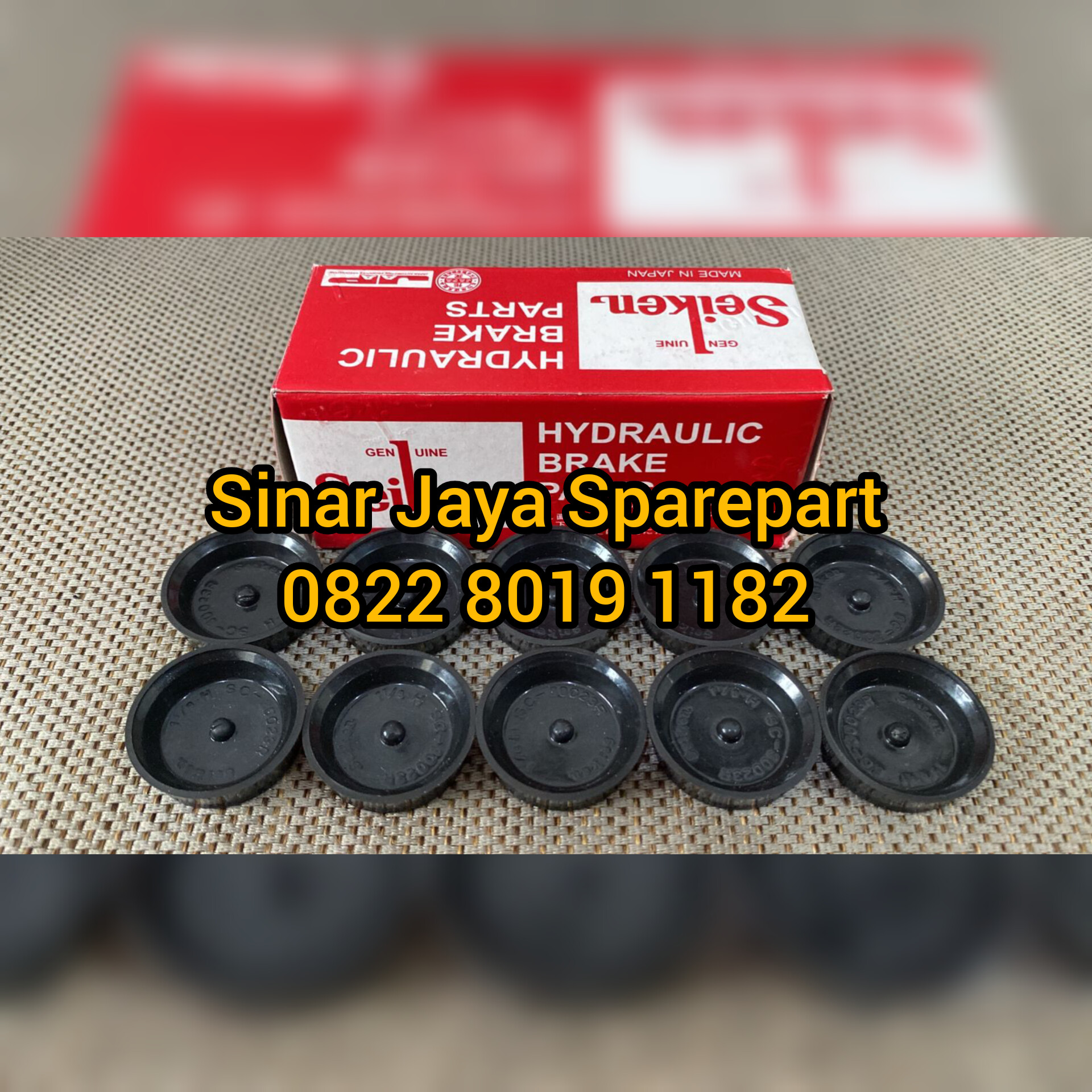 Karet Rem Depan & Belakang Toyota Dyna 110 Double Ban Hino Dutro 110 Double Ban SEIKEN SC-30023 Giá 5,000 Đồng*Miễn phí vận chuyển