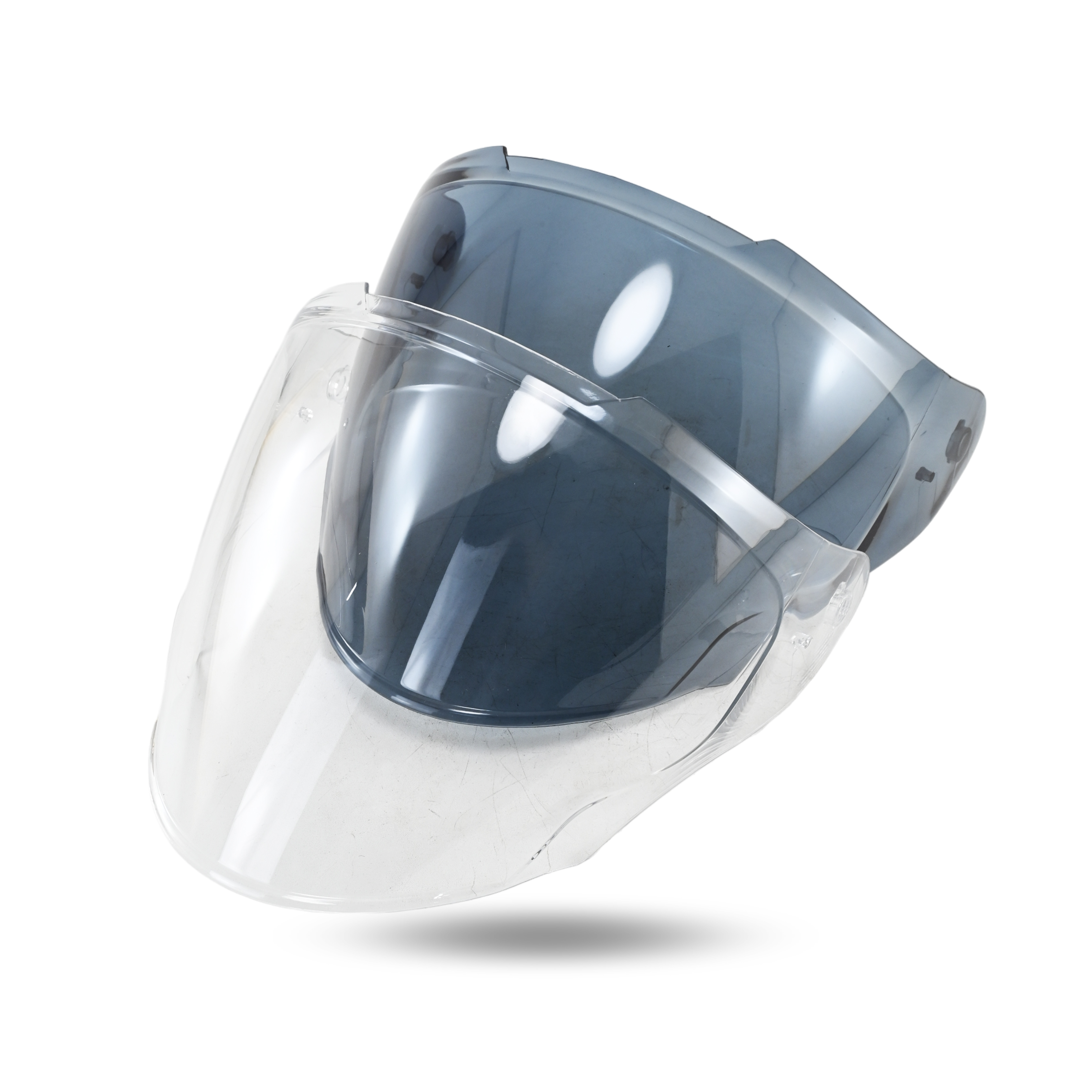 Visor Helm Half Face Rsix Eagle Terbaru Clear Smoke Orignal Harga 50,000 rupiah*Gratis Ongkir