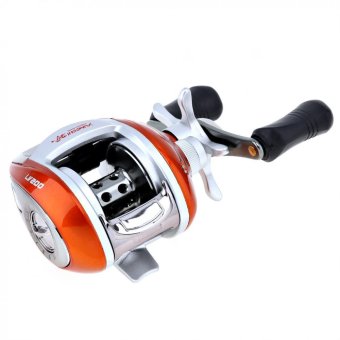 12 + 1 BB 6.3:1 rasio Gear Stainless Steel memancing umpan Casting Reel dengan Magnetic rem (tangan kiri)