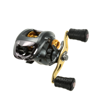 12 x 1 bantalan bola pancingan 6,3:1 rasio roda gigi kanankiri rol umpan Casting Reel Pancing sistem pengereman magnetik memberikan kecepatan tinggi ikan gulung - International