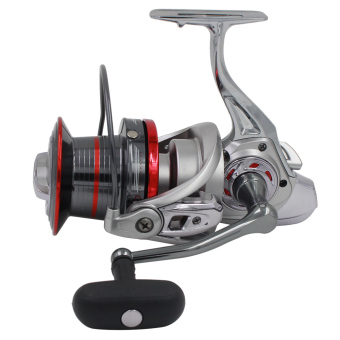 14 x 1 bantalan bola profesional jarak jauh lemparan Spinning Reel pancing surfing pening kiri kanan dilipat konversipegangan alat pemintal tali pancing - International