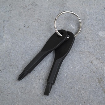 2 Keys Stainless Keychain Pocket Tool EDC Outdoor Multifunction Screwdriver - Intl Maret 2019 - 4 2 Keys Stainless Keychain Pocket Tool EDC Outdoor Multifunction Screwdriver - intl - 4