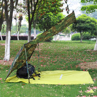 3-in-1 Jas Hujan Ponco Ransel Multifungsi Penutup Tenda Kamuflase Oktober 2019 - 5 3-in-1 jas hujan ponco ransel multifungsi penutup tenda kamuflase - 5