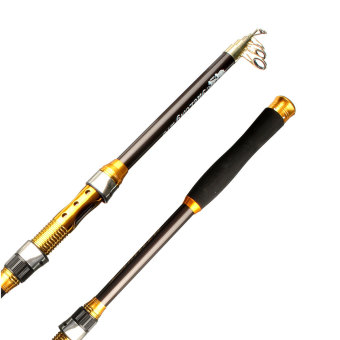 3,6 m teleskopik joran pancing laut tangan berputar batang memancing aksesori