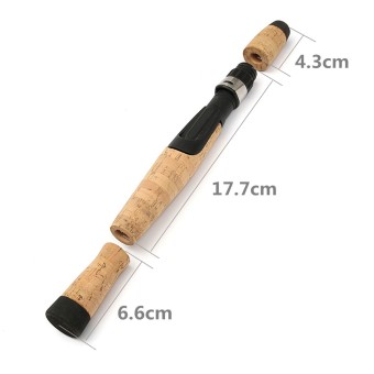 DIY Cork Fishing Rod Handle Kit Reel Seat For Repair Composite Spinning Grip - intl