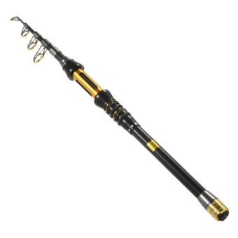 Gambar Fishing Rod Portable Fishing Poles Telescopic Fishing RodsRetractable Spinning Fishing Pole Travel Fishing Tackle   intl