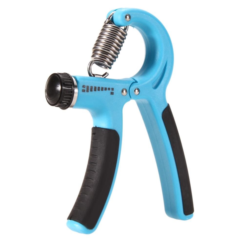 Grip Strengthener Adjustable Hand Exerciser Resistance 22 Sampai 88 Lbs Blue-Intl