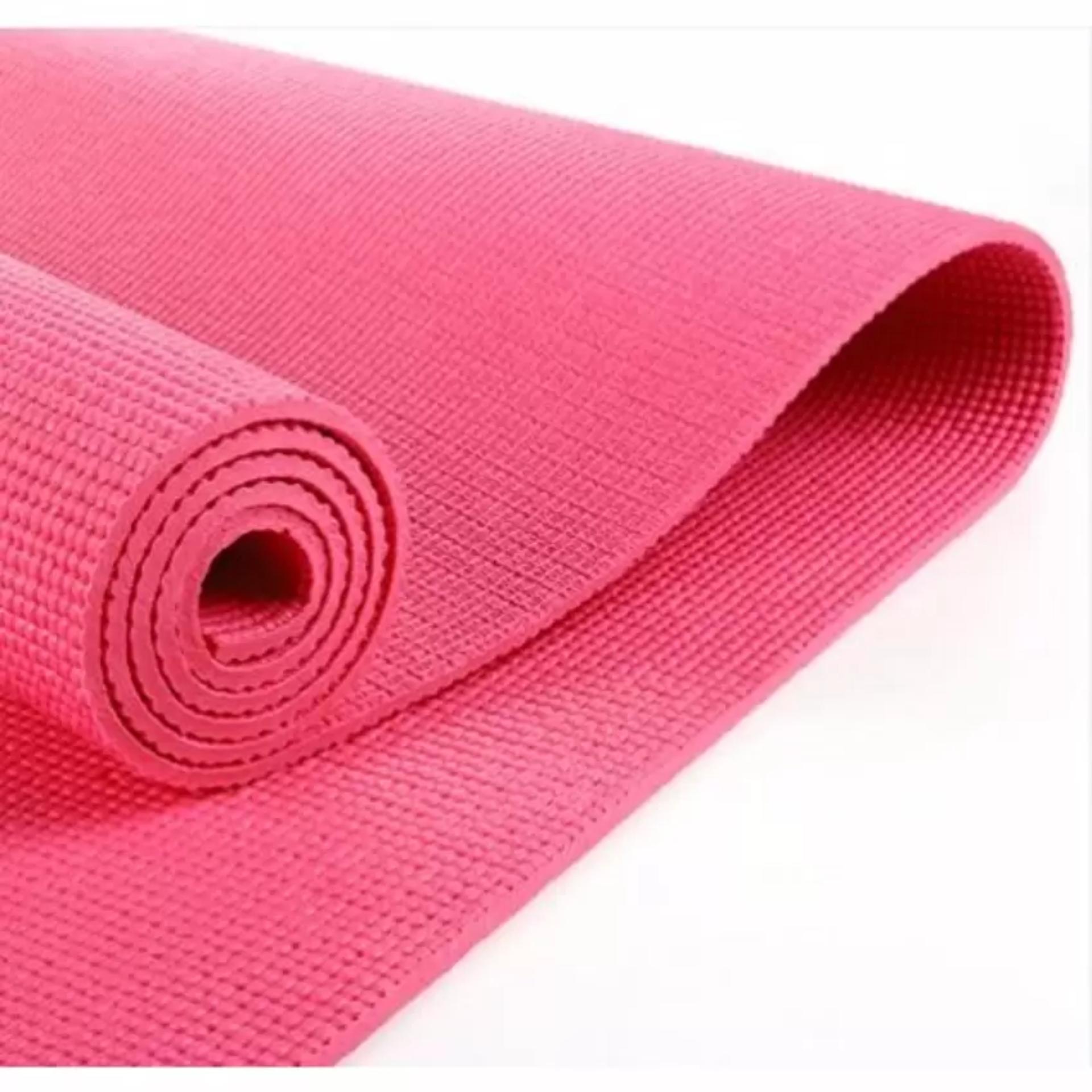 Grosir Station - Matras Yoga - Yoga Mat - Pilates Mat - Soft Pink