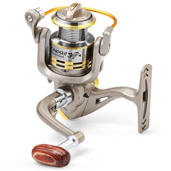 GS - 2000 Metal Spool Spinning Fishing Reel Folding Arm 12-Ball Bearing 5.1 : 1(2000) - intl