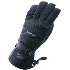 HUADE Professional head all-weather waterproof thermal skiing gloves for men Motorcycle winter waterproof sports outdoor-Black - intl