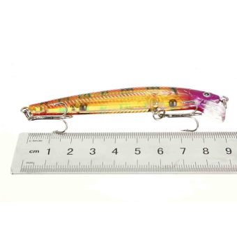 Home · 8 Cm 15 G Minow Keras Penangkapan Ikan Umpan Dengan Kait Treble Lidah Besar