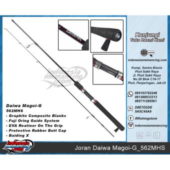 Joran Mancing Spinning Daiwa Magoi G 562mhs (Panjang 1.68m)
